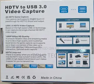 Hdmi to Usb 3.0 Video Capture Card 