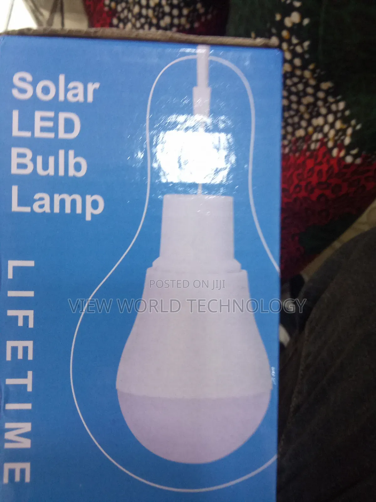 Solar Rechargeable Energy Saving Bulb