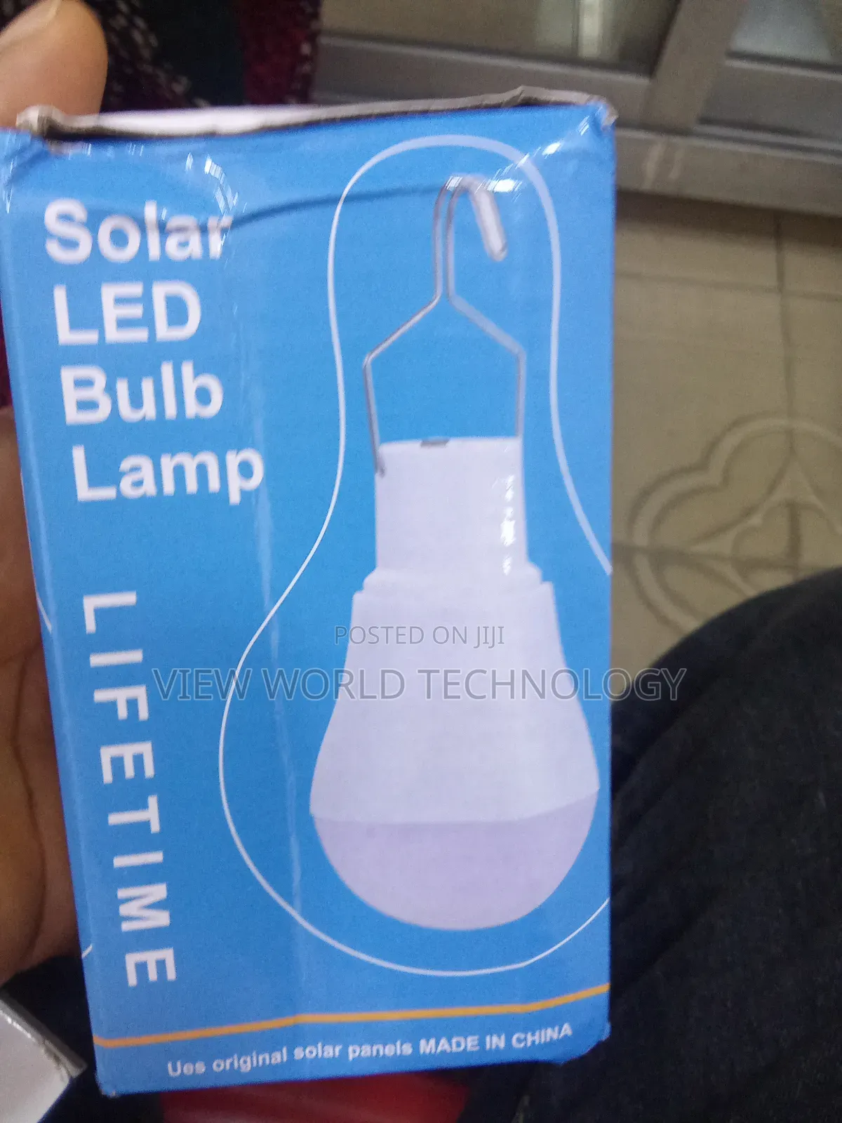 Solar Rechargeable Energy Saving Bulb