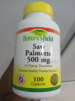 Photo - Nature's Field Saw Palmetto 500mg -100 Caps