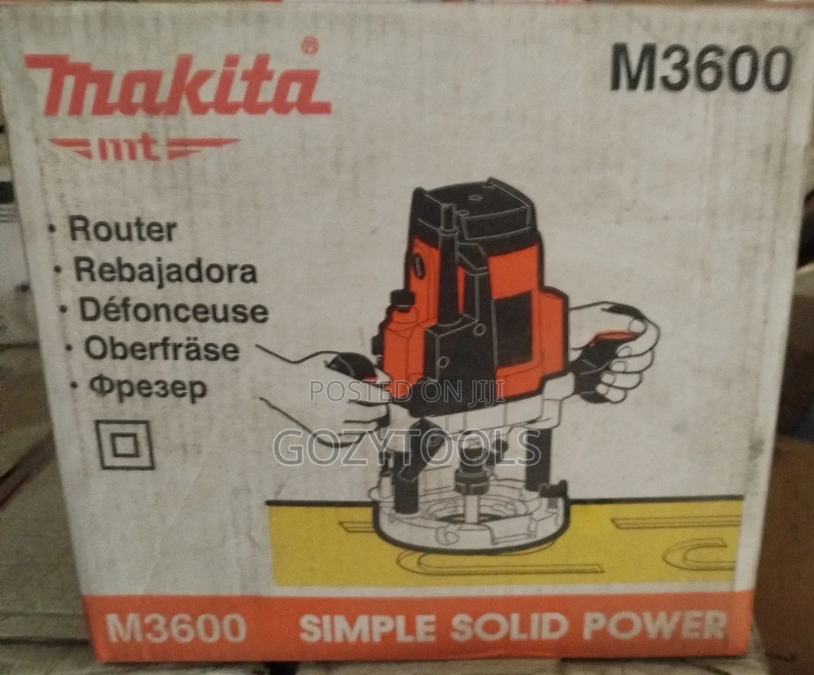 M3600 Electric Router Machine