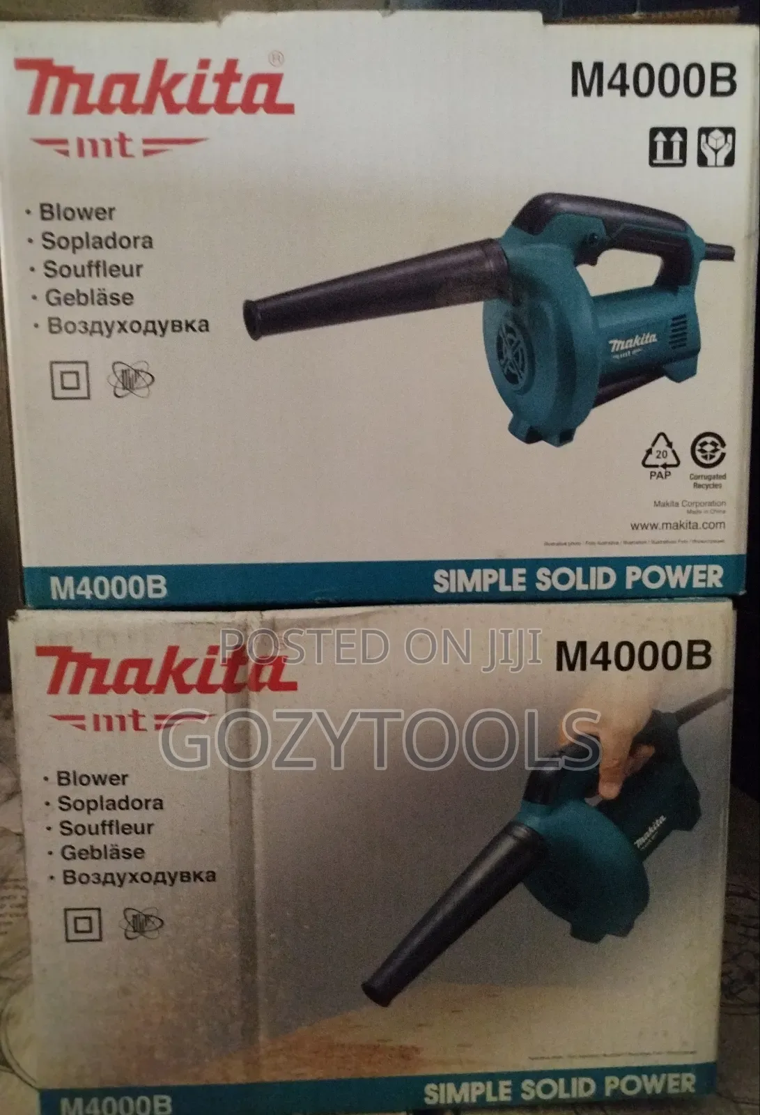 M4000b Electric Blower Machine