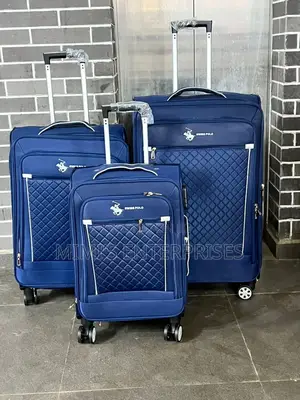 No Basic Luggage Set Fabric