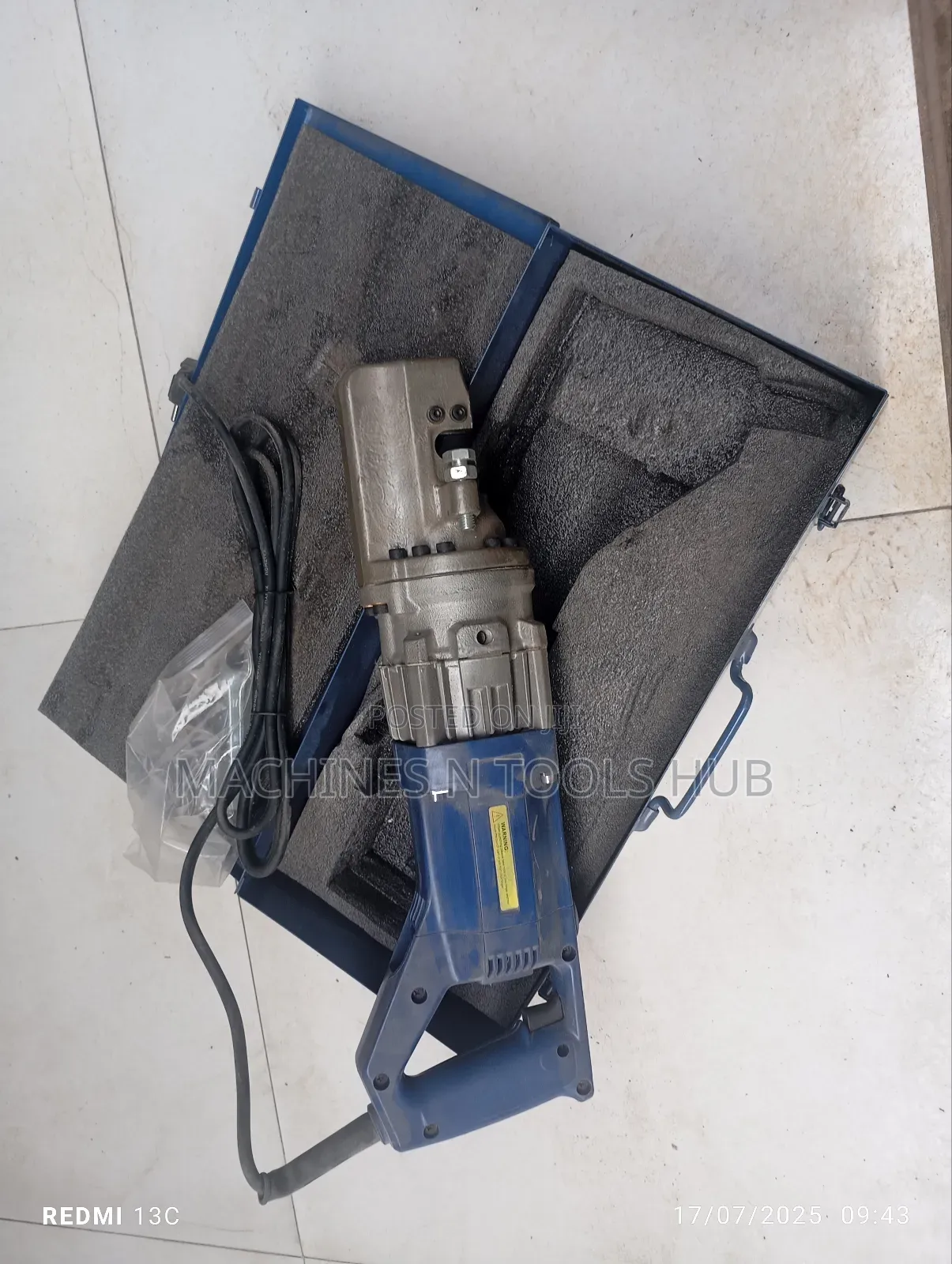 Rc-16 Rod Cutting Machine. Steel Scissors