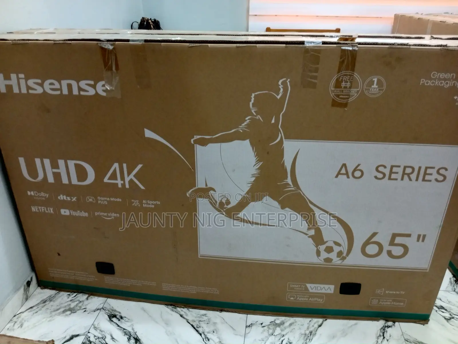 Hisense 65 Inch Smart Uhd Tv A6n