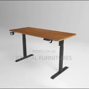 Foreign Electric Table With Adjustable Leg