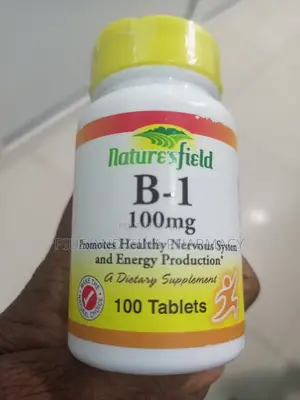 Photo - Nature's Field B-1 100mg -100 Tablets