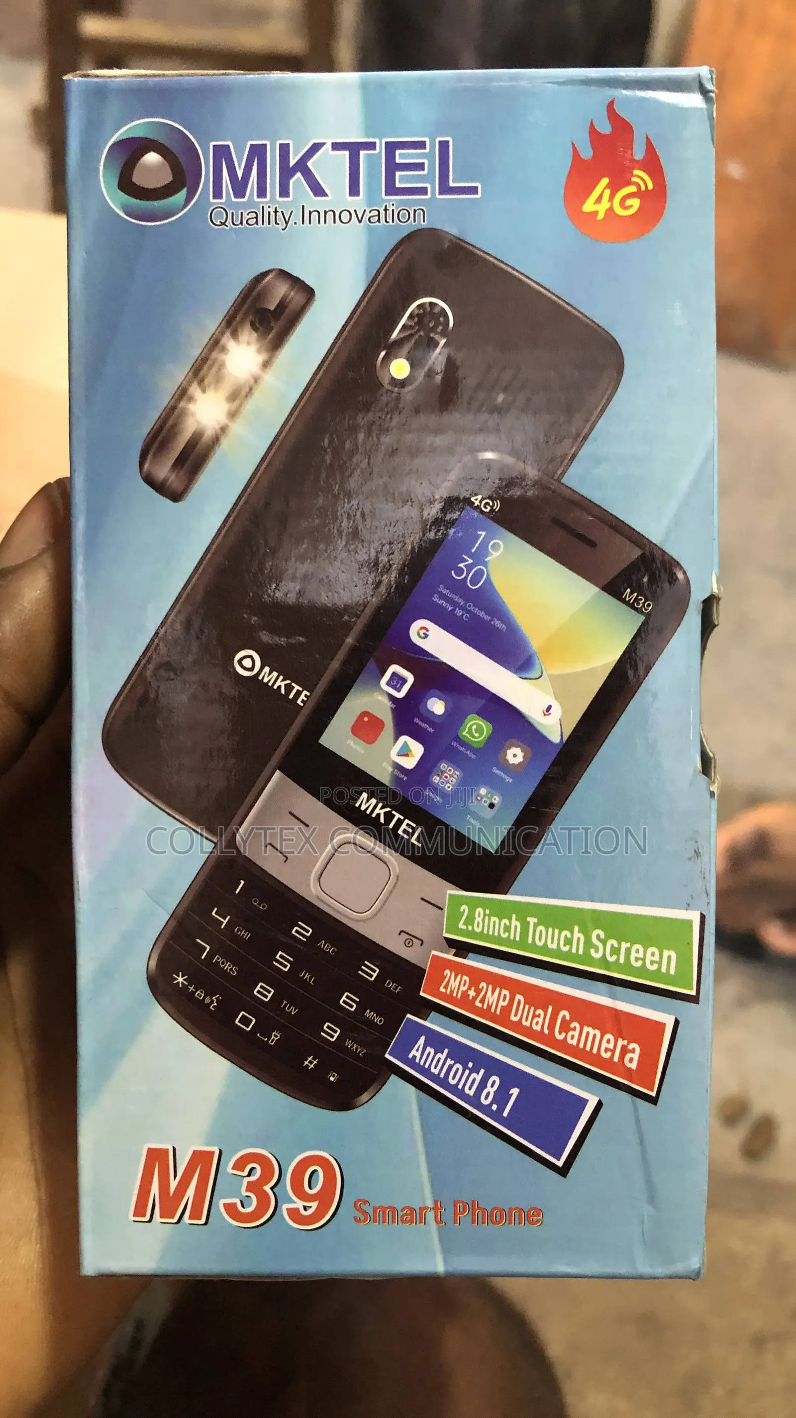 New Maxfone M18 Blue