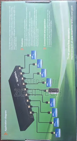 8ways 8port Hdmi Splitter 