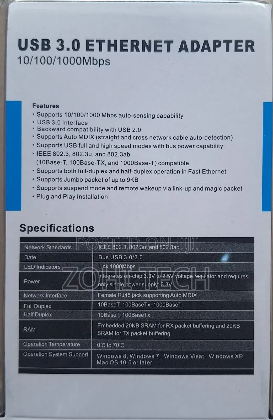 Usb 3.0 Ethernet Adapter