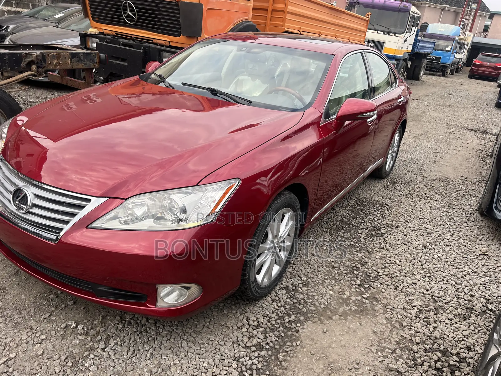 Lexus ES 350 2011 Red