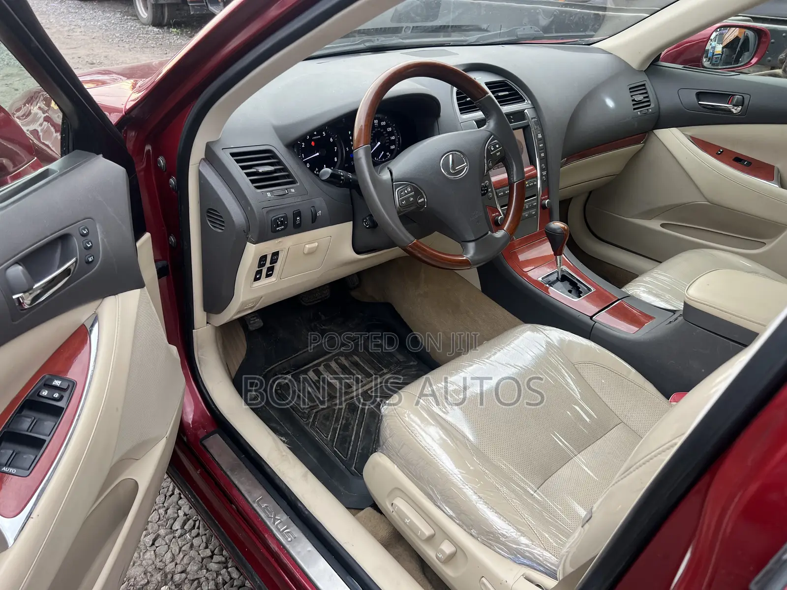 Lexus ES 350 2011 Red