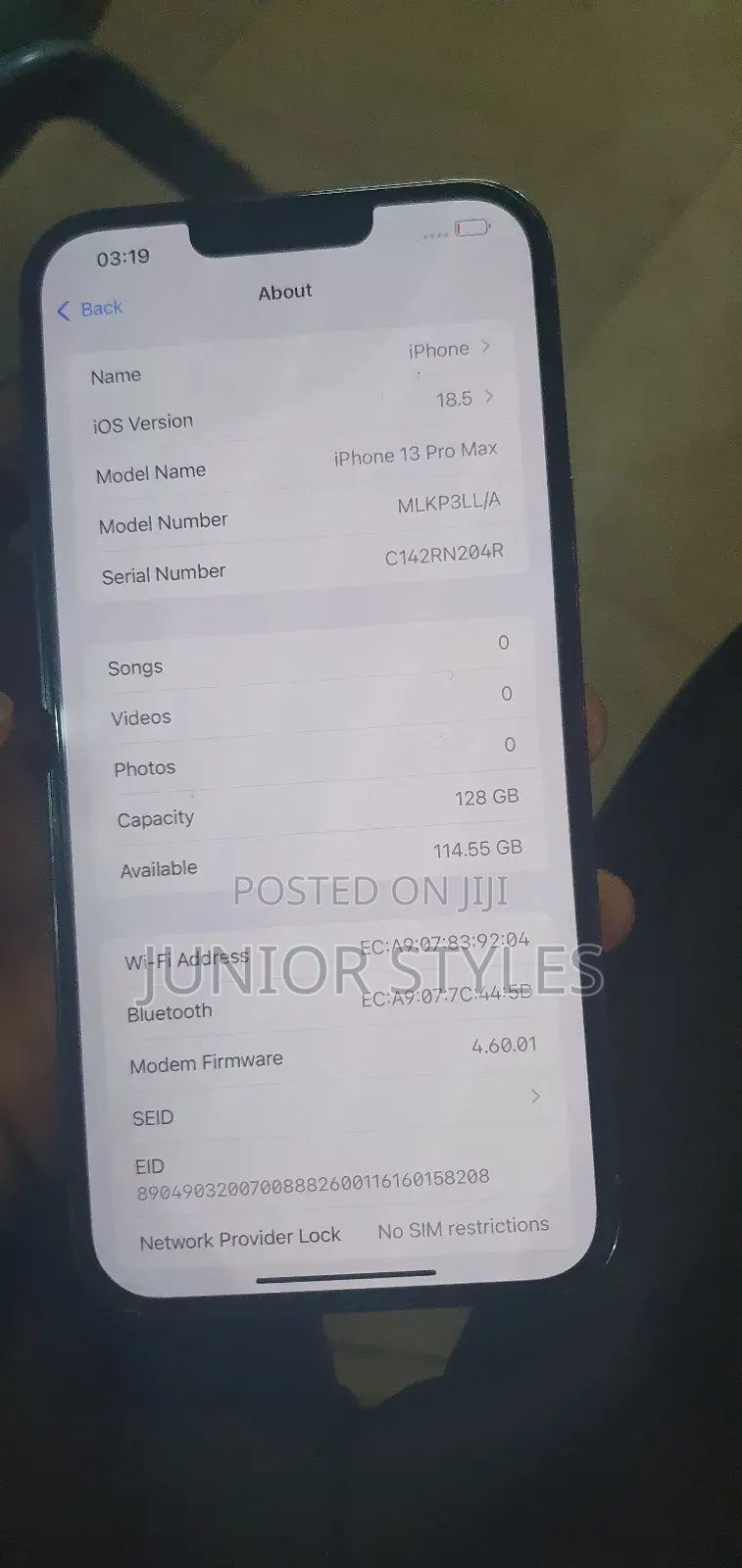 Apple iPhone 13 Pro Max 128 GB Blue