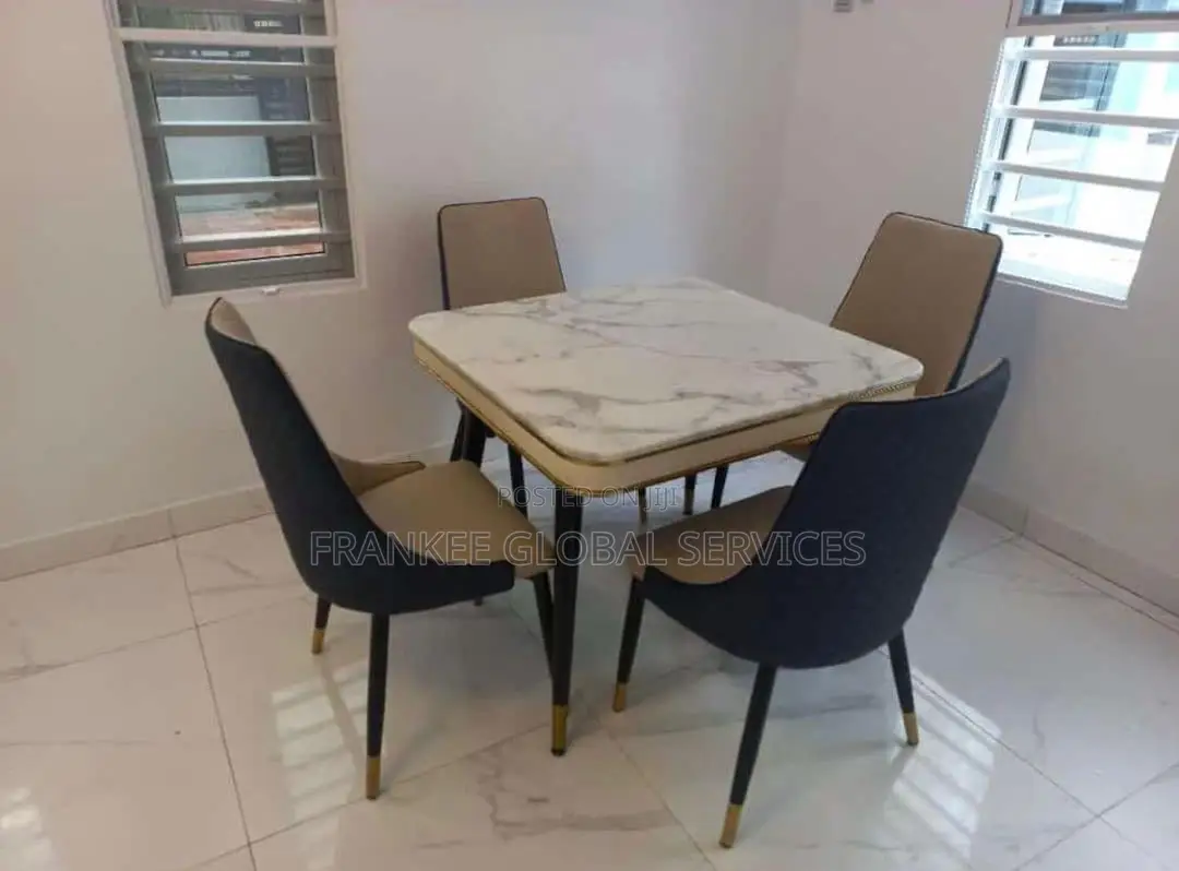 Marble Top Dining Table