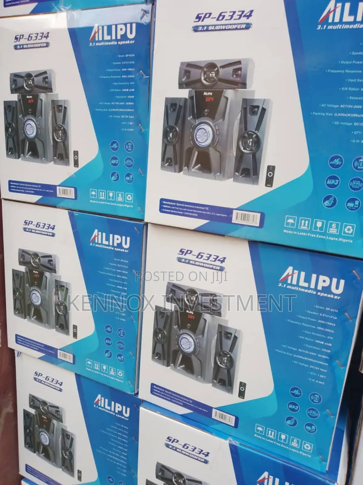 Quality Ailipu 6334 3.1 Multimedia Speaker.