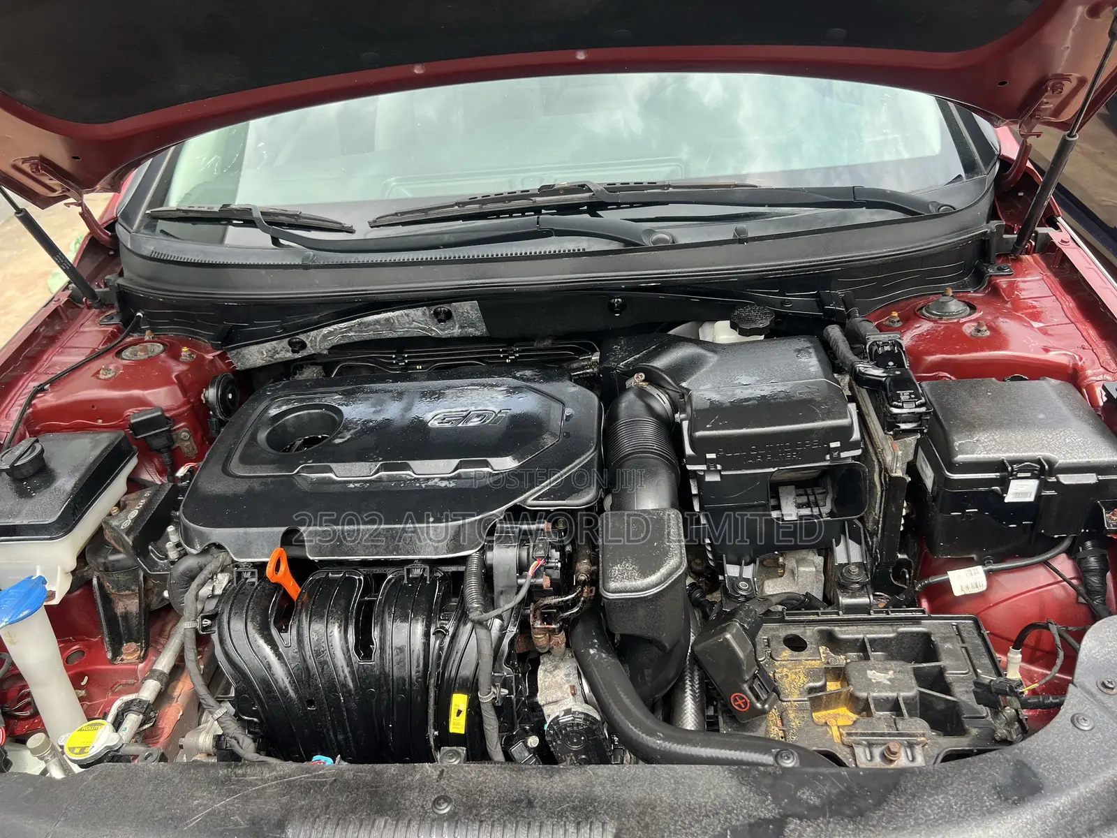 Hyundai Sonata 2016 Red