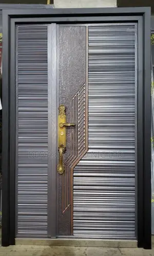 Photo - Security German Cast Door With Gold Handle