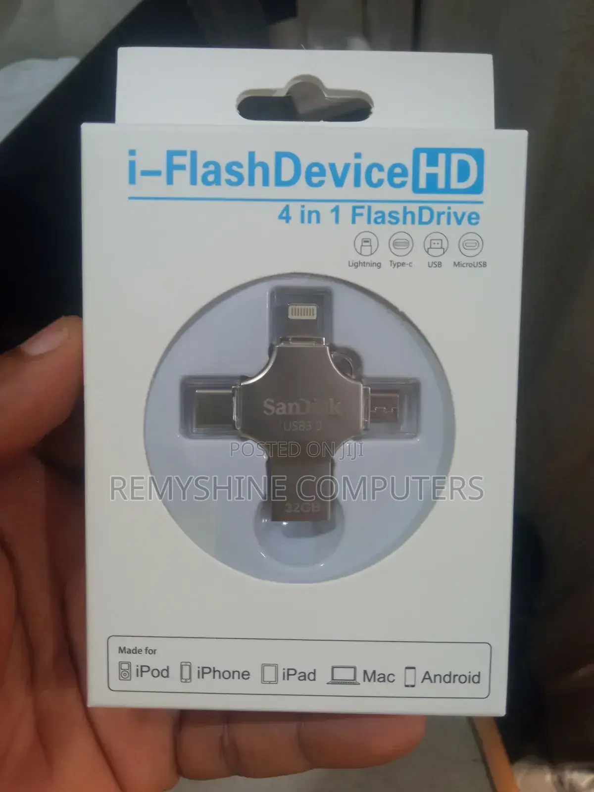 I -Flash Device Hd 4 in 1 Flash Drive 32gb