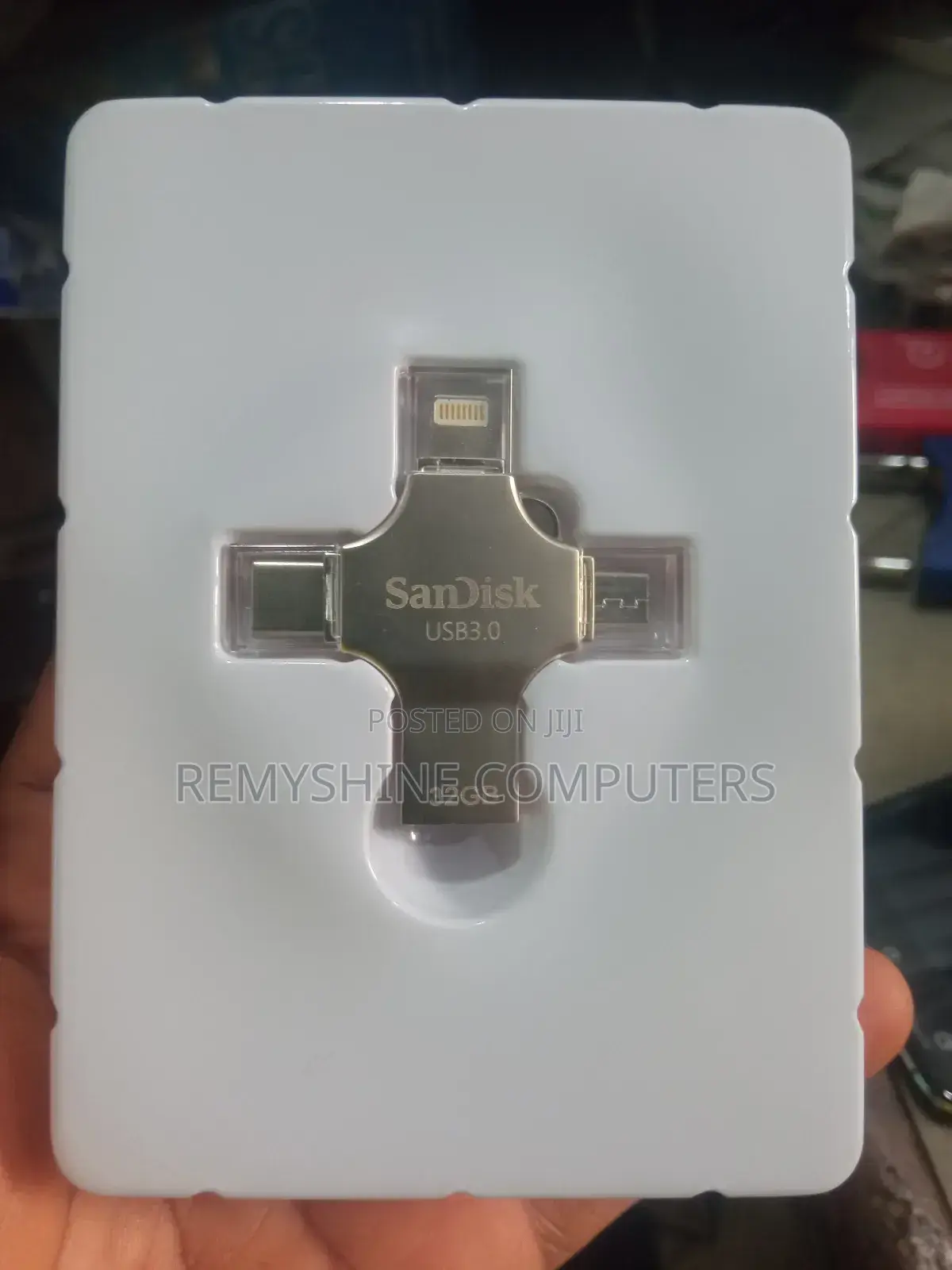 I -Flash Device Hd 4 in 1 Flash Drive 32gb