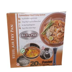 Share This Product
 Non Stick Steel Air Fry Pan