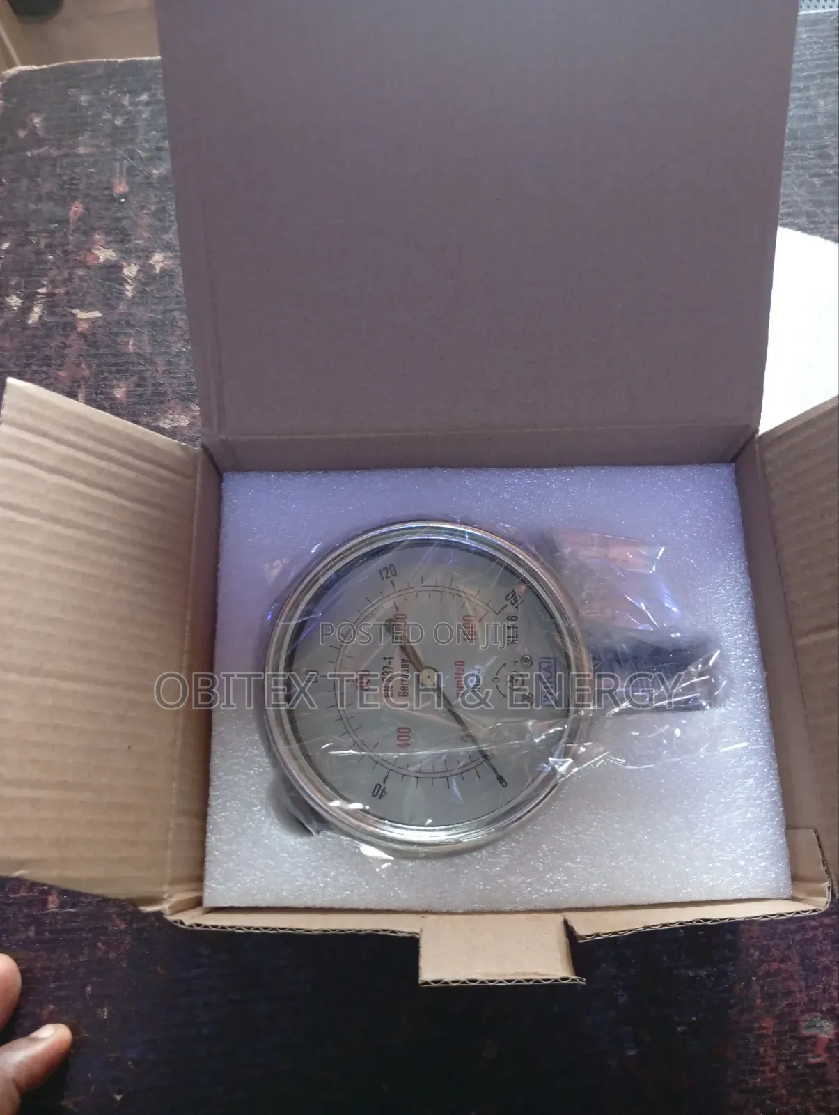 Wika en 837-1 Pressure Gauge – Germany