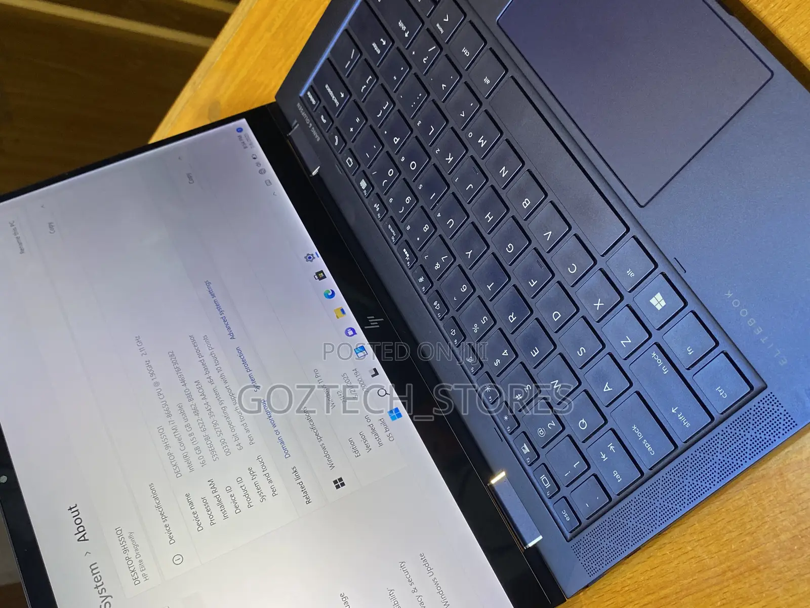 Laptop HP Dragonfly G4 16GB Intel Core I7 SSD 512GB