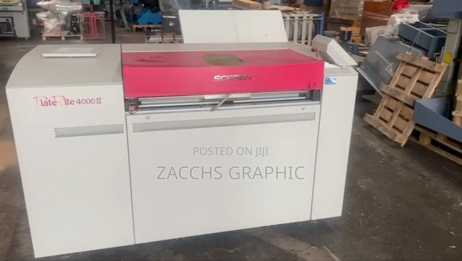 C T P, Computer to Plate Machine