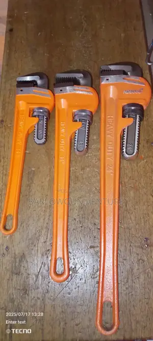 Pipe Wrench Heavy Duty Different Sizes
