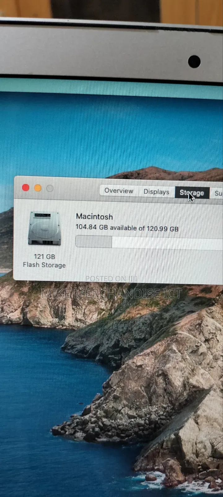 Laptop Apple MacBook Air 4GB Intel Core i5 SSD 128GB