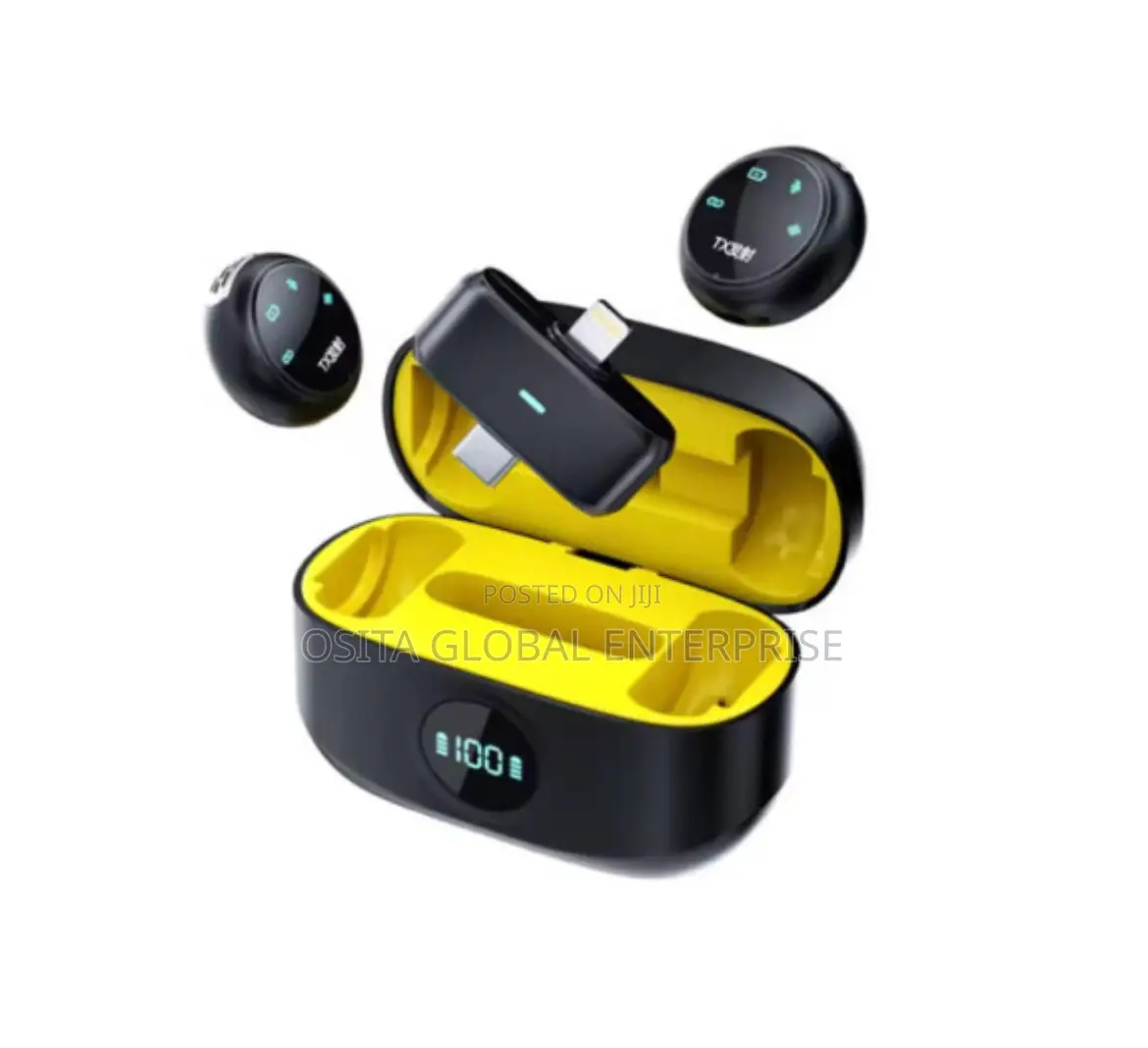  Pro Collar Clip Mic for Type C and iPhone Mouth