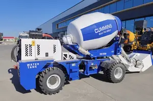 4m3 Cummins Engine Mobile Self Loder Concrete Mixer DGM