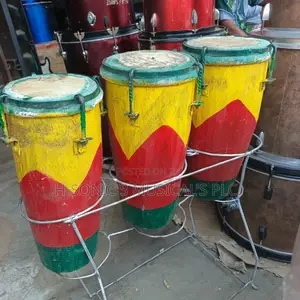 Local Conga Drum (Igba) 3 Set Wood