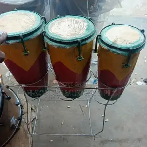 Local Conga Drum (Igba) 3 Set Wood