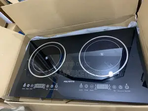 Quality Polystar Built-in Electric Burner–Black Glass Finish