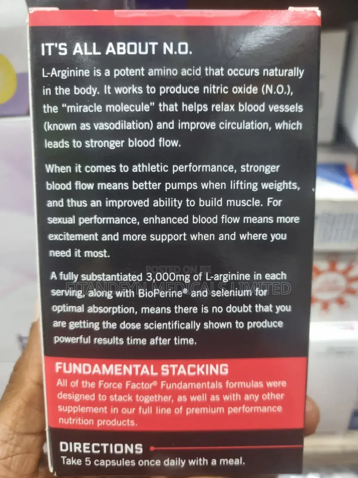 L-Arginine 3000 Mg Force Factor