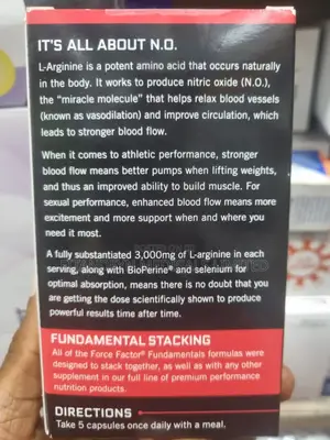 L-Arginine 3000 Mg Force Factor