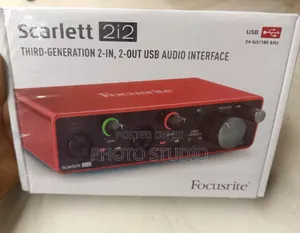Scarlett 2i2 Audio Interface