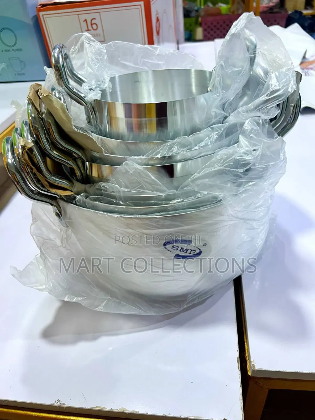 7 Sets Higher Quality Aluminum Stock Pots