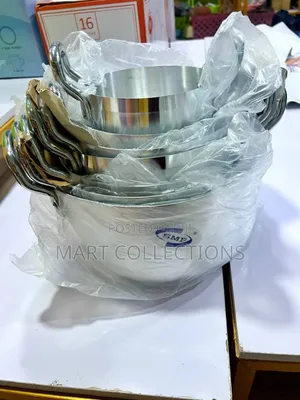 7 Sets Higher Quality Aluminum Stock Pots