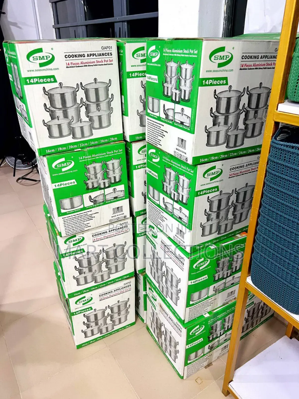 7 Sets Higher Quality Aluminum Stock Pots