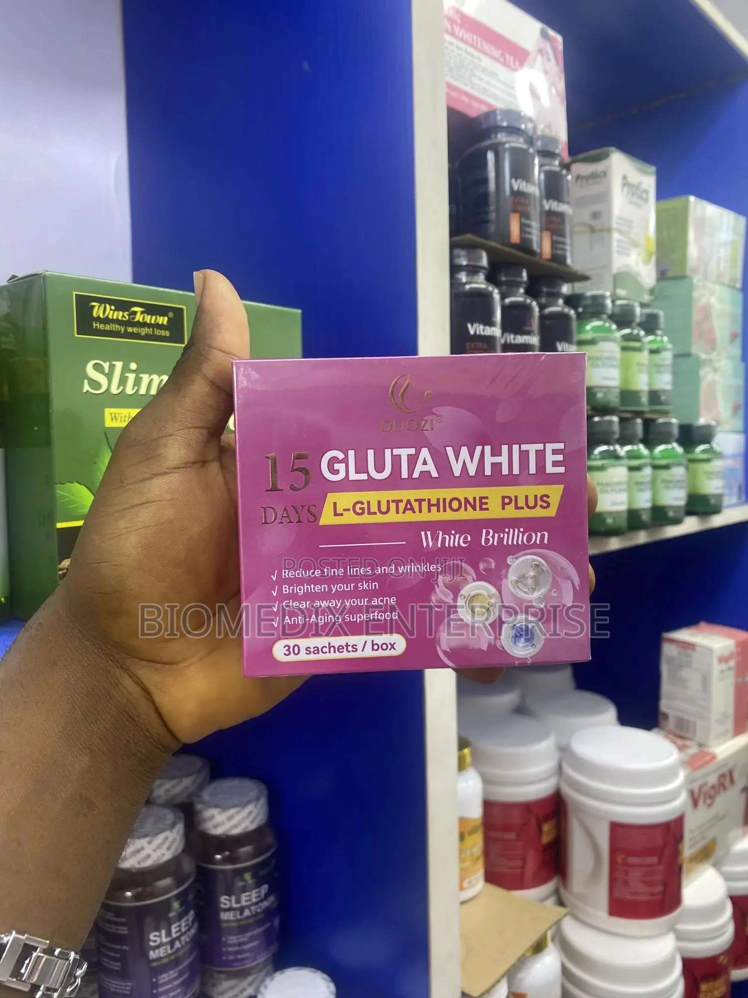 15 Gluta White Days L Glutathione Plus