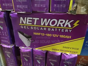 Net Work Solar Slim Gel Battery 180ah