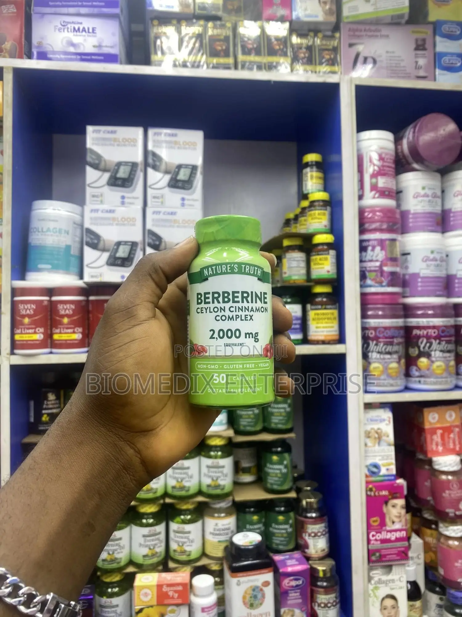 Berberine Ceylon Cinnamon 2000 Mg
