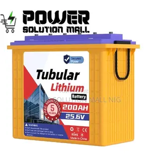 24v 200ah (5.12kwh) Tubular Lithium Ion Battery