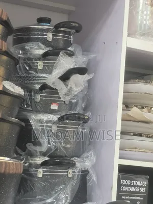 5 Set Luxury Cookware Pot and Pan