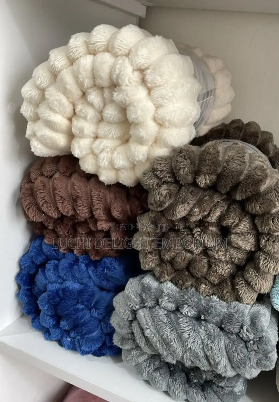 Luxuriously Soft Fluffy Fur Rabbit Blanket Available!