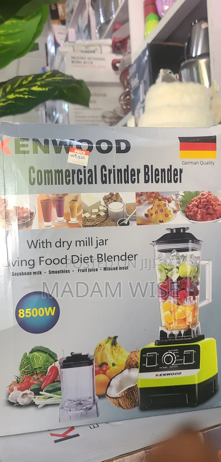 Kenwood Blender.