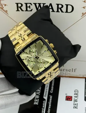 Photo - Original Rewardvip Gold Dial, Chronograph, Analog Watch