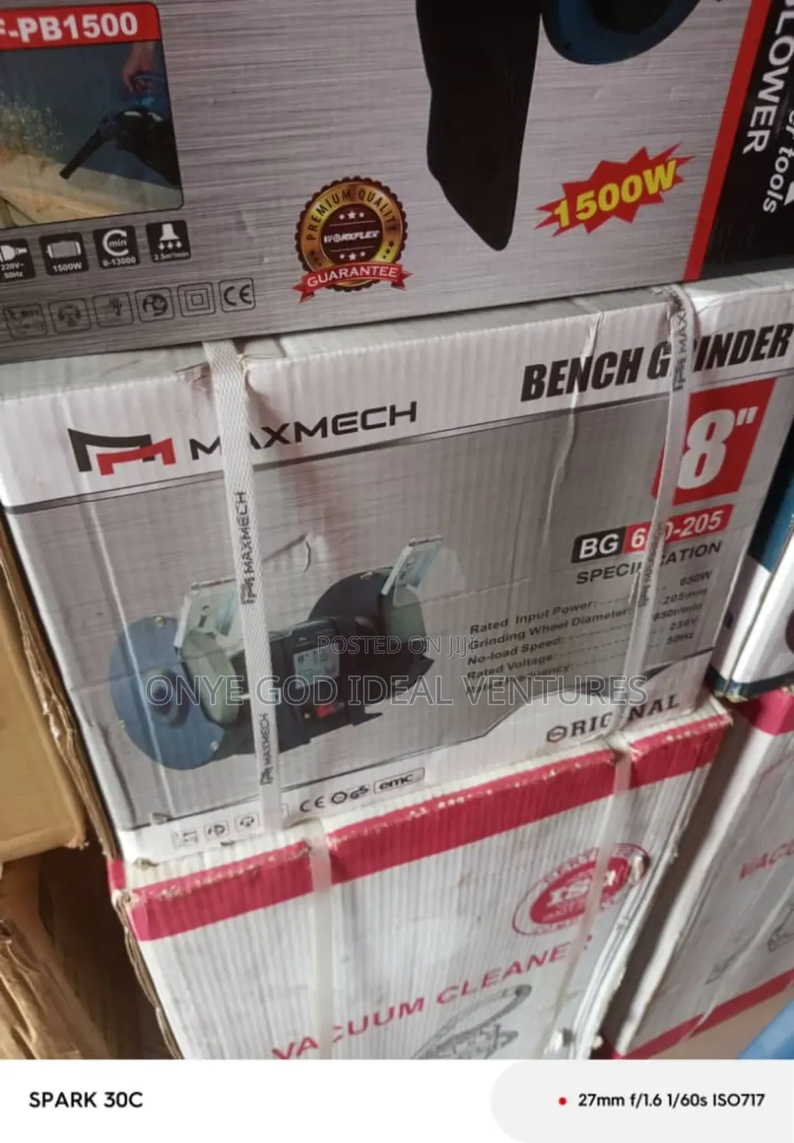 Maxmech Bench Grinder 8"Inches
