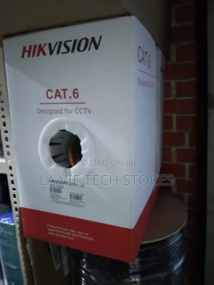 Hikvision Cat6 Networking Utp Cable – 305m 100% Copper